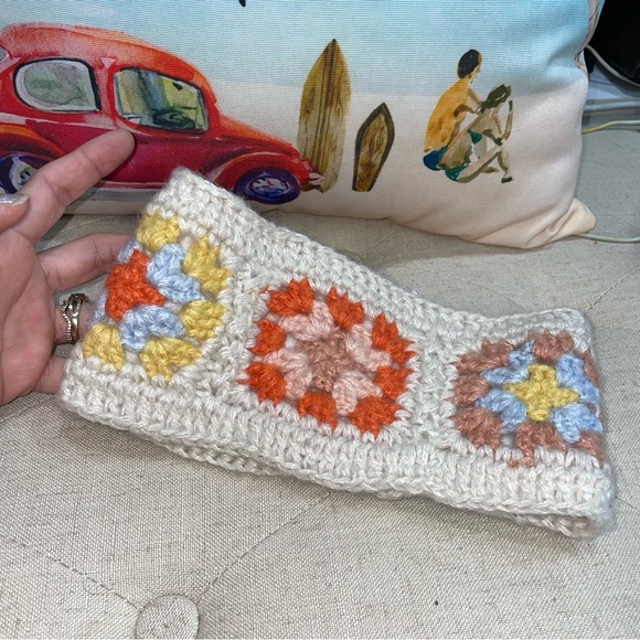 Wild Fable NWT! Off White/Multi Fleece Ear Warmer Headband One Size - Picture 6 of 12